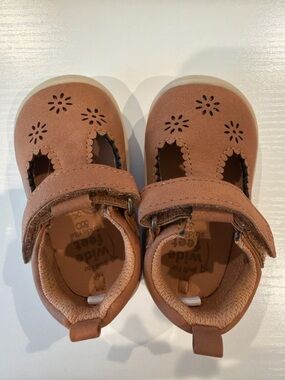 Stride Rite Toddler Mary Jane Shoes Size 3M Brown | New Without Box